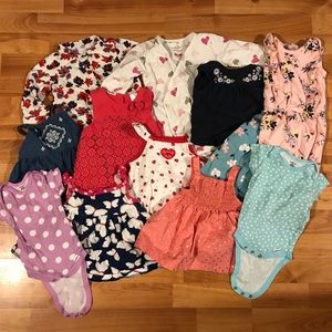 BUNDLE 6-9mo girl’s summer clothes
